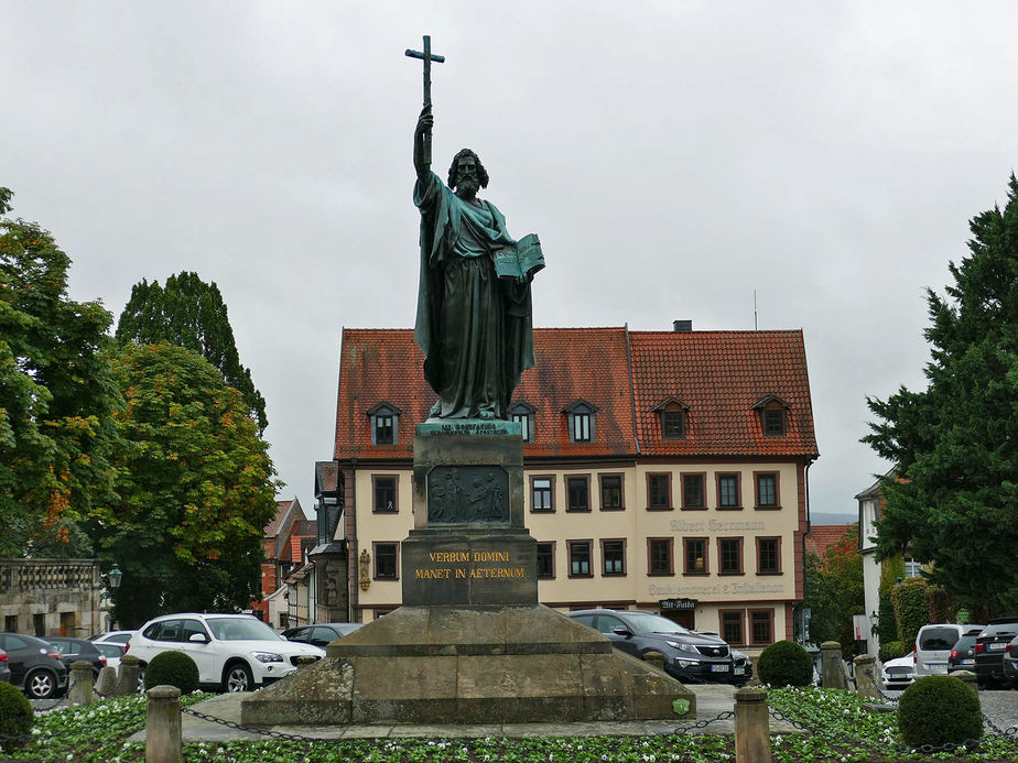 Abschlussvesper der Bischofskonferenz mit Austeilung des Bonifatiussegens (Foto: Karl-Franz Thiede)